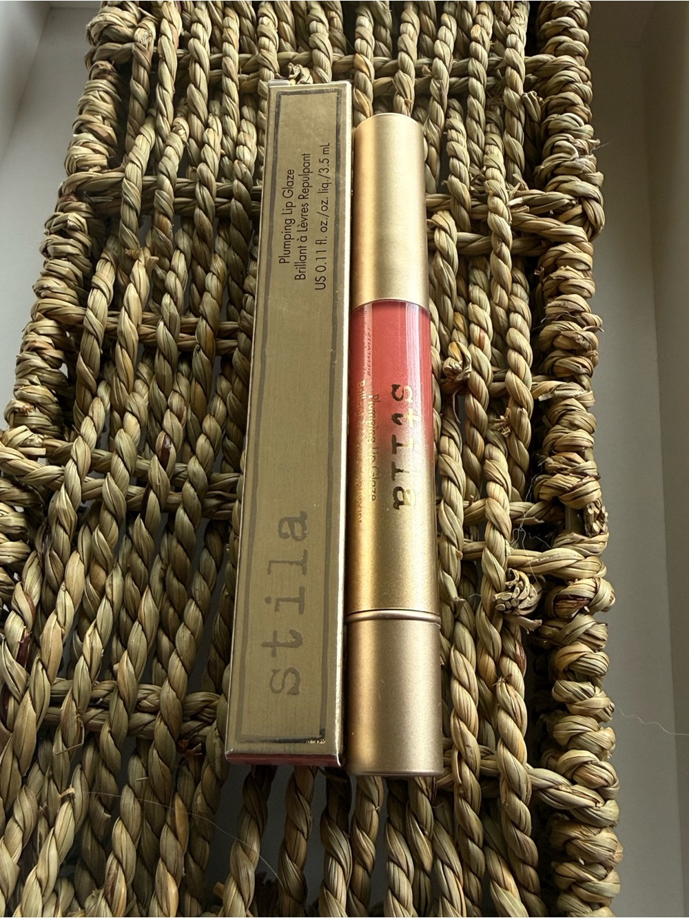 Stila Plumping Lip Glaze Prosecco Full Size NIB